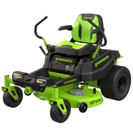 Райдер садовый аккумуляторный с нулевым радиусом разворота Greenworks GC82ZT107, 82V, без АКБ и ЗУ (7404107)